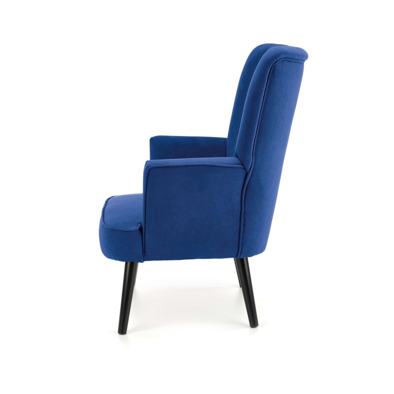 'DELGADO Navy Blue Relaxation Armchair' 'DELGADO Navy Blue Relaxation Armchair'