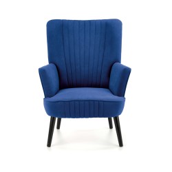 'DELGADO Navy Blue Relaxation Armchair' 'DELGADO Navy Blue Relaxation Armchair'
