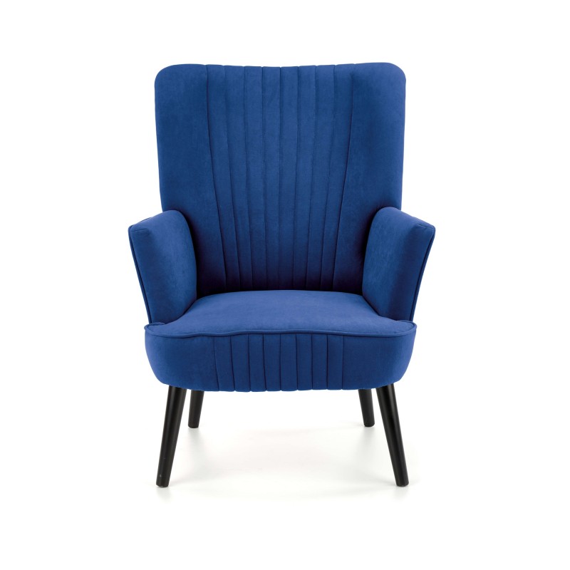 'DELGADO Navy Blue Relaxation Armchair' 'DELGADO Navy Blue Relaxation Armchair'