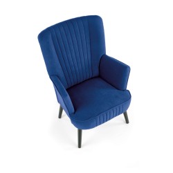 'DELGADO Navy Blue Relaxation Armchair' 'DELGADO Navy Blue Relaxation Armchair'