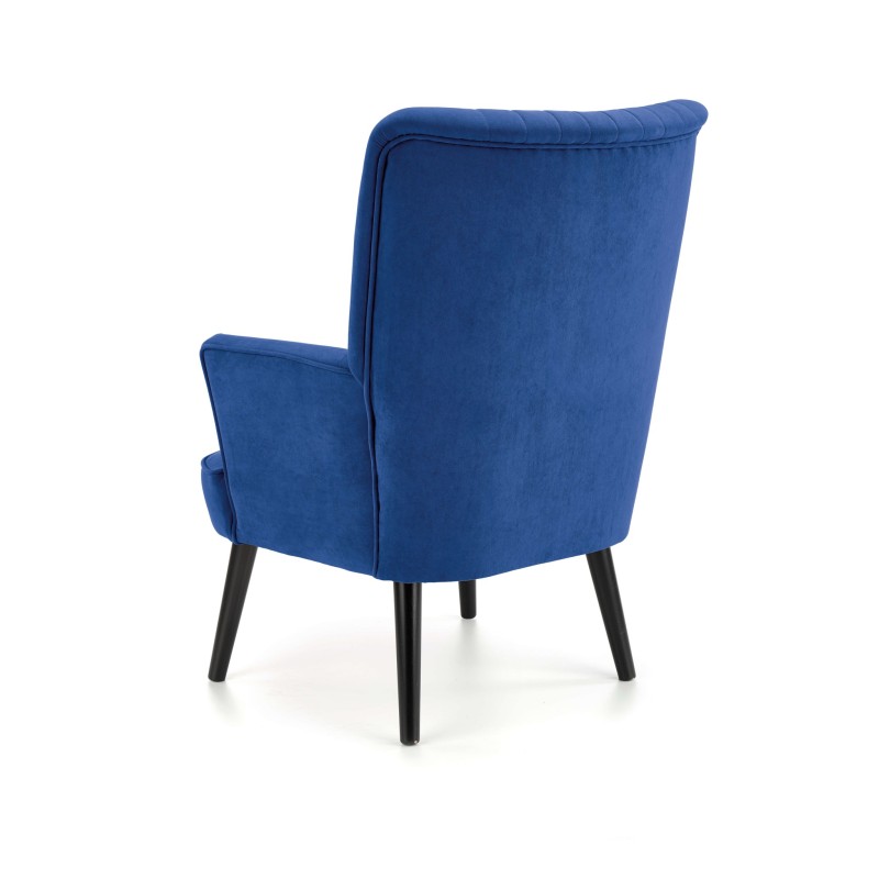 'DELGADO Navy Blue Relaxation Armchair' 'DELGADO Navy Blue Relaxation Armchair'
