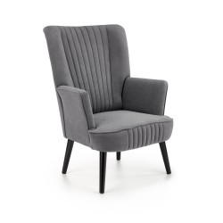 'DELGADO Ash Grey Relaxation Armchair'