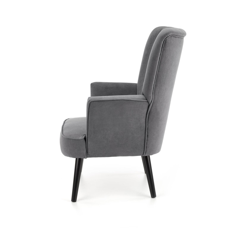 'DELGADO Ash Grey Relaxation Armchair' 'DELGADO Ash Grey Relaxation Armchair'