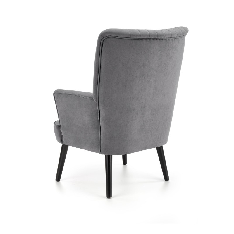 'DELGADO Ash Grey Relaxation Armchair' 'DELGADO Ash Grey Relaxation Armchair'