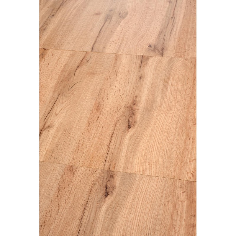 'DOLOMIT Extendable Wotan Oak Table - Black' 'DOLOMIT Extendable Wotan Oak Table - Black'