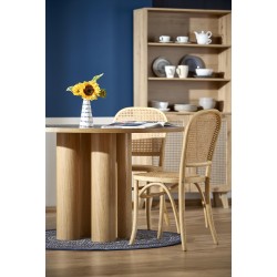 'ELEFANTE Round Oak Table Natural' 'ELEFANTE Round Oak Table Natural'