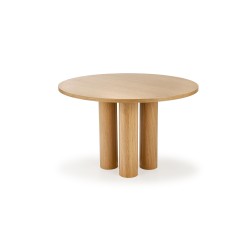 'ELEFANTE Round Oak Table Natural' 'ELEFANTE Round Oak Table Natural'