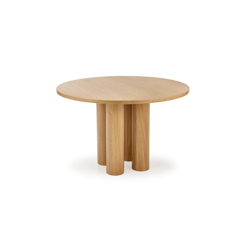 'ELEFANTE Round Oak Table Natural' 'ELEFANTE Round Oak Table Natural'