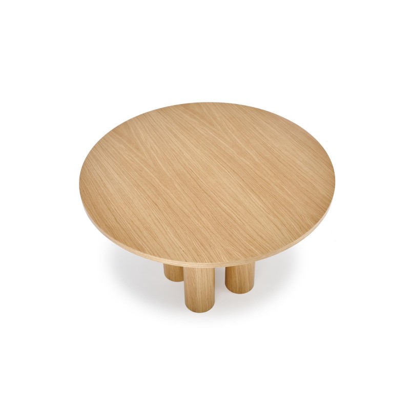 'ELEFANTE Round Oak Table Natural' 'ELEFANTE Round Oak Table Natural'