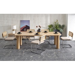 'ELEFANTE RECTANGLE Extendable Table 160-240/100 Natural Oak'