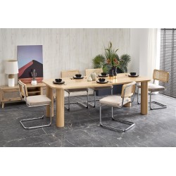 'ELEFANTE RECTANGLE Extendable Table 160-240/100 Natural Oak' 'ELEFANTE RECTANGLE Extendable Table 160-240/100 Natural Oak'