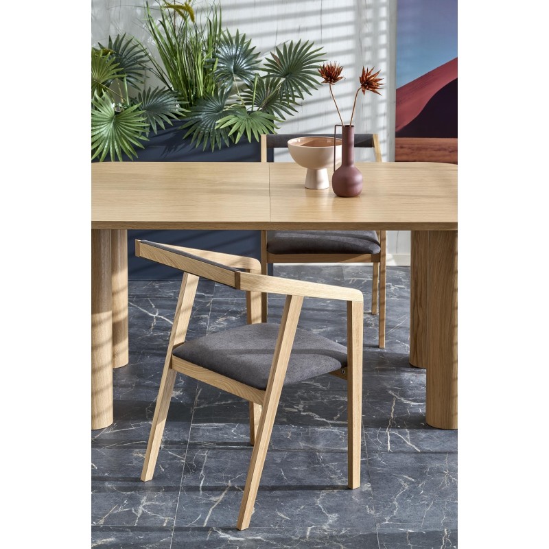 'ELEFANTE RECTANGLE Extendable Table 160-240/100 Natural Oak' 'ELEFANTE RECTANGLE Extendable Table 160-240/100 Natural Oak'