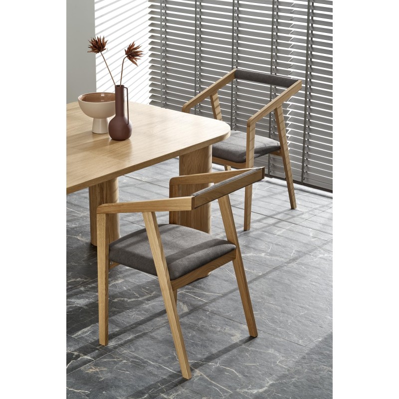 'ELEFANTE RECTANGLE Extendable Table 160-240/100 Natural Oak' 'ELEFANTE RECTANGLE Extendable Table 160-240/100 Natural Oak'