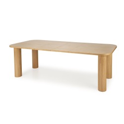 'ELEFANTE RECTANGLE Extendable Table 160-240/100 Natural Oak' 'ELEFANTE RECTANGLE Extendable Table 160-240/100 Natural Oak'