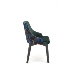 'ENDO Black Chair / Upholstery: BLUVEL 78' 'ENDO Black Chair / Upholstery: BLUVEL 78'