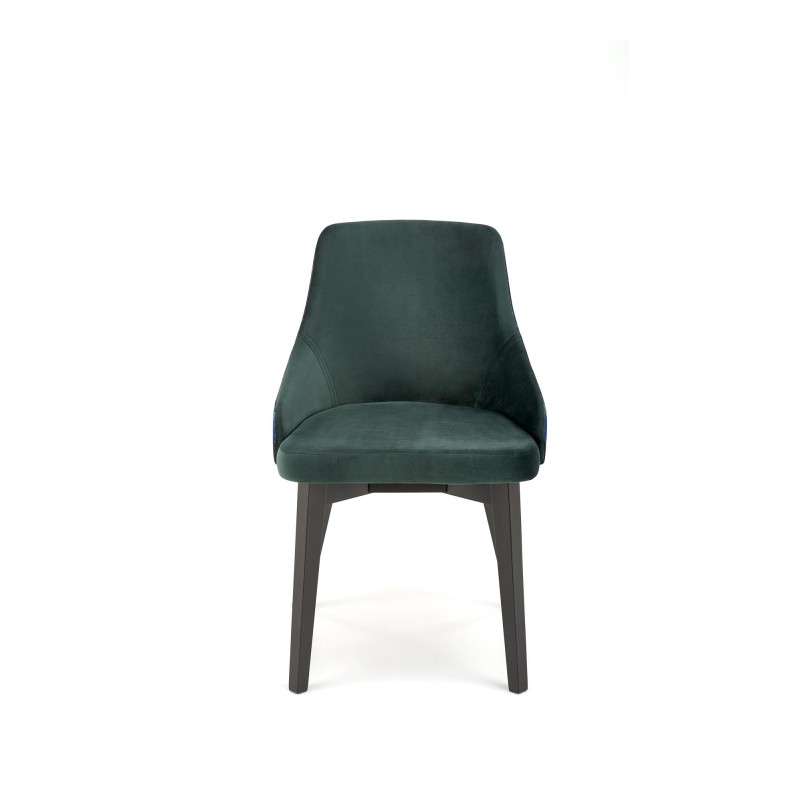 'ENDO Black Chair / Upholstery: BLUVEL 78' 'ENDO Black Chair / Upholstery: BLUVEL 78'