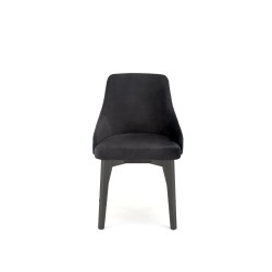 'ENDO Black Chair / Upholstery: BLUVEL 19' 'ENDO Black Chair / Upholstery: BLUVEL 19'
