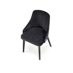 'ENDO Black Chair / Upholstery: BLUVEL 19' 'ENDO Black Chair / Upholstery: BLUVEL 19'