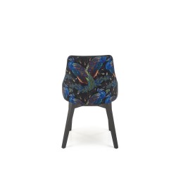 'ENDO Black Chair / Upholstery: BLUVEL 19' 'ENDO Black Chair / Upholstery: BLUVEL 19'