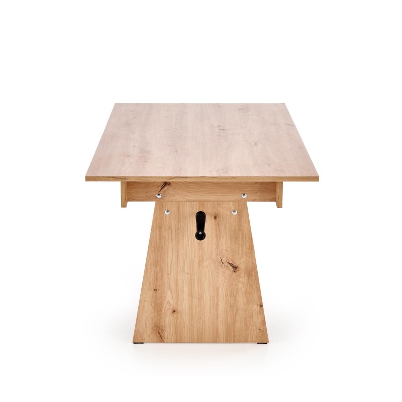 'ERIKA Extendable Oak Artisan Table Bench' 'ERIKA Extendable Oak Artisan Table Bench'