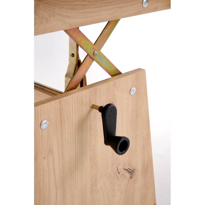 'ERIKA Extendable Oak Artisan Table Bench' 'ERIKA Extendable Oak Artisan Table Bench'
