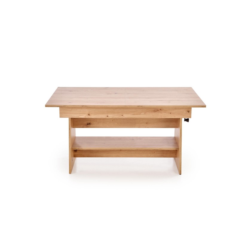 'ERIKA Extendable Oak Artisan Table Bench' 'ERIKA Extendable Oak Artisan Table Bench'