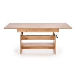 'ERIKA Extendable Oak Artisan Table Bench' 'ERIKA Extendable Oak Artisan Table Bench'