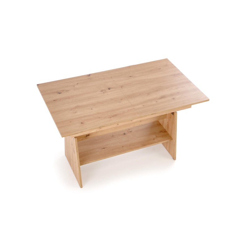 'ERIKA Extendable Oak Artisan Table Bench' 'ERIKA Extendable Oak Artisan Table Bench'