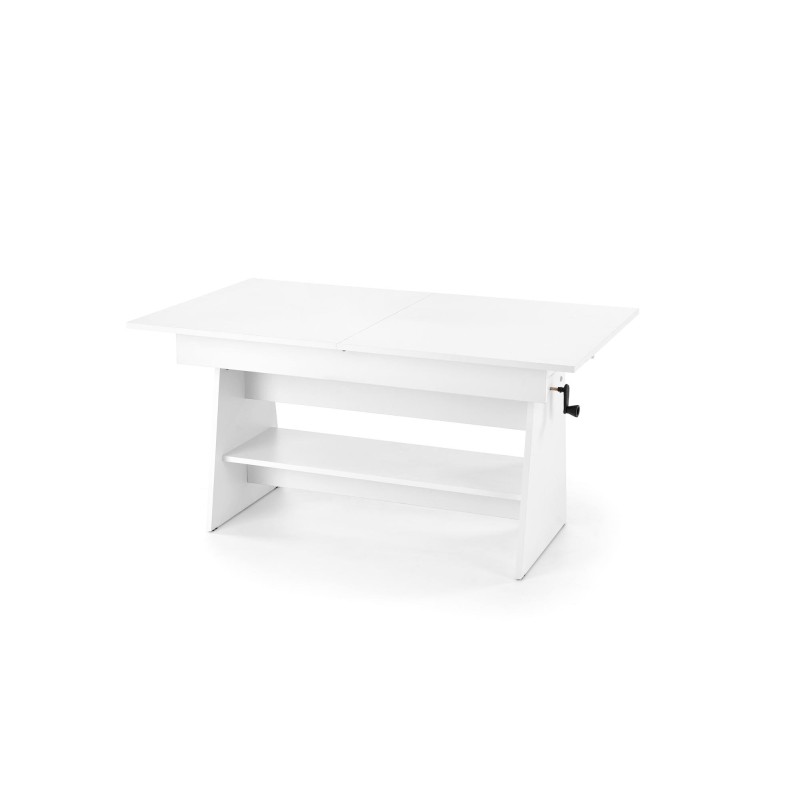 'ERIKA Extendable Dining Table White' 'ERIKA Extendable Dining Table White'