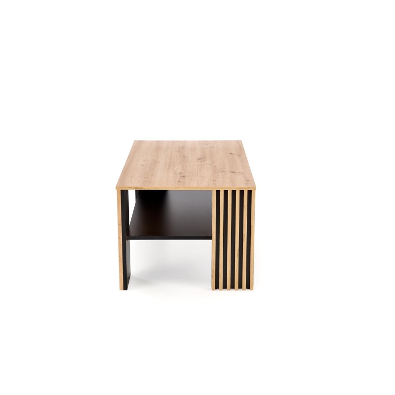 'FEMINA Artisan Oak/Black Coffee Table' 'FEMINA Artisan Oak/Black Coffee Table'