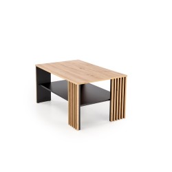 FEMINA ława dąb artisan/czarny (1p 1szt) FEMINA ława dąb artisan/czarny (1p 1szt)