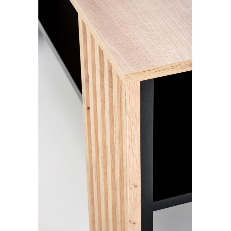 FEMINA ława dąb artisan/czarny (1p 1szt) FEMINA ława dąb artisan/czarny (1p 1szt)