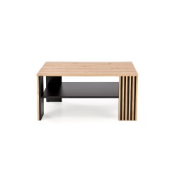 'FEMINA Artisan Oak/Black Coffee Table' 'FEMINA Artisan Oak/Black Coffee Table'