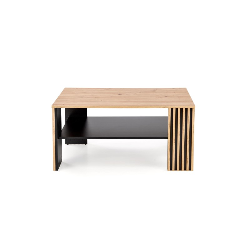 'FEMINA Artisan Oak/Black Coffee Table' 'FEMINA Artisan Oak/Black Coffee Table'