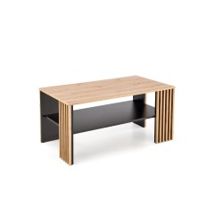 'FEMINA Artisan Oak/Black Coffee Table' 'FEMINA Artisan Oak/Black Coffee Table'