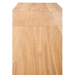 'FIESTA Extendable Table 200-280x100x77 cm Natural Oak/Black' 'FIESTA Extendable Table 200-280x100x77 cm Natural Oak/Black'