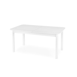 'FLORIAN Extendable Table Top - White, Legs - White' 'FLORIAN Extendable Table Top - White, Legs - White'