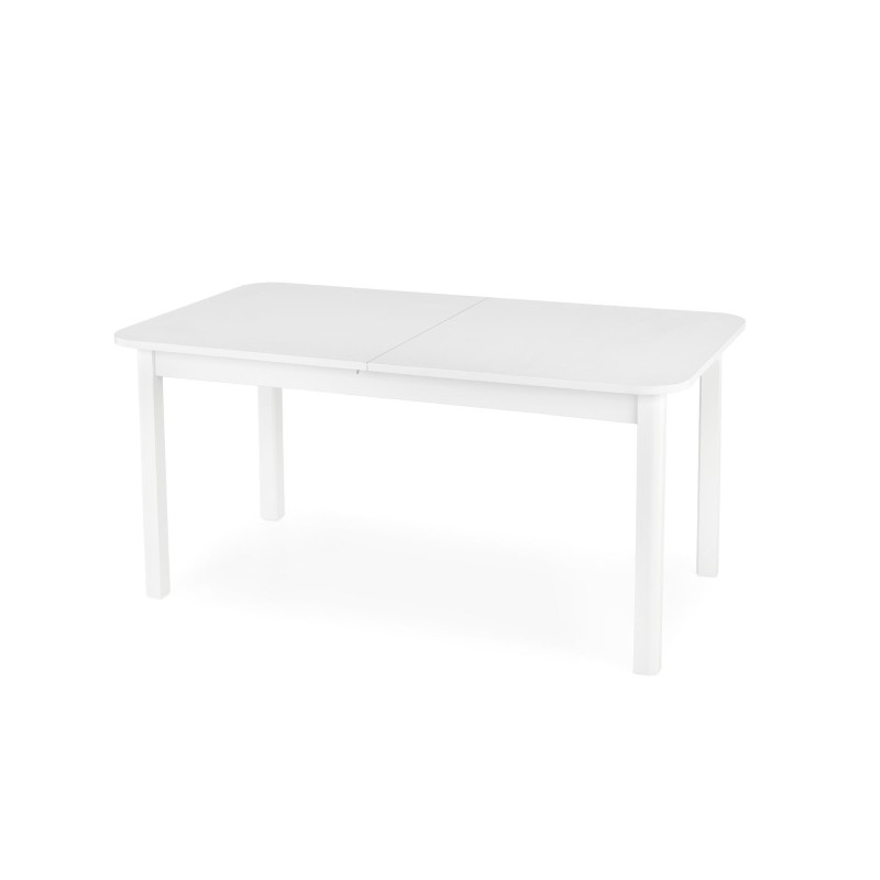 'FLORIAN Extendable Table Top - White, Legs - White' 'FLORIAN Extendable Table Top - White, Legs - White'