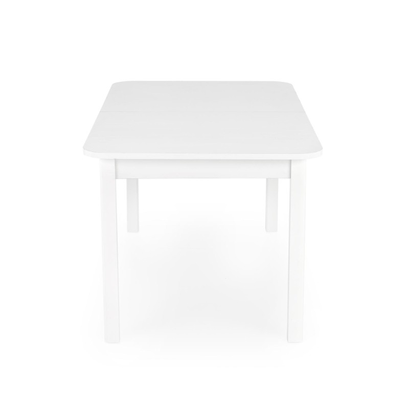 'FLORIAN Extendable Table Top - White, Legs - White' 'FLORIAN Extendable Table Top - White, Legs - White'