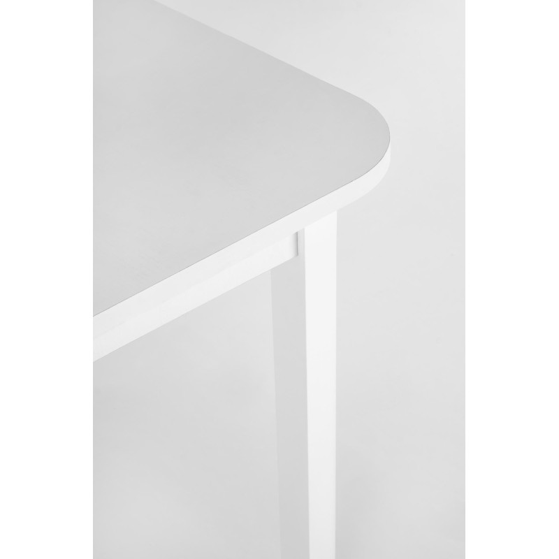 'FLORIAN Extendable Table Top - White, Legs - White' 'FLORIAN Extendable Table Top - White, Legs - White'