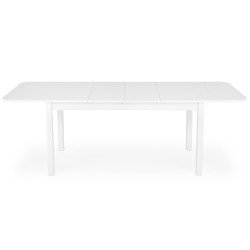 'FLORIAN Extendable Table Top - White, Legs - White' 'FLORIAN Extendable Table Top - White, Legs - White'
