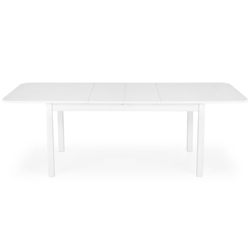 'FLORIAN Extendable Table Top - White, Legs - White' 'FLORIAN Extendable Table Top - White, Legs - White'