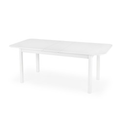 'FLORIAN Extendable Table Top - White, Legs - White' 'FLORIAN Extendable Table Top - White, Legs - White'