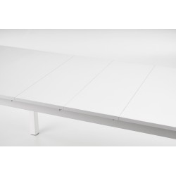 'FLORIAN Extendable Table Top - White, Legs - White' 'FLORIAN Extendable Table Top - White, Legs - White'