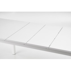 'FLORIAN Extendable Table Top - White, Legs - White' 'FLORIAN Extendable Table Top - White, Legs - White'
