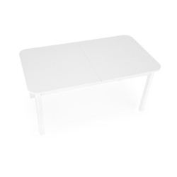'FLORIAN Extendable Table Top - White, Legs - White' 'FLORIAN Extendable Table Top - White, Legs - White'