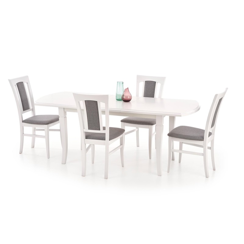 'FRYDERYK 160/240 cm White Table' 'FRYDERYK 160/240 cm White Table'