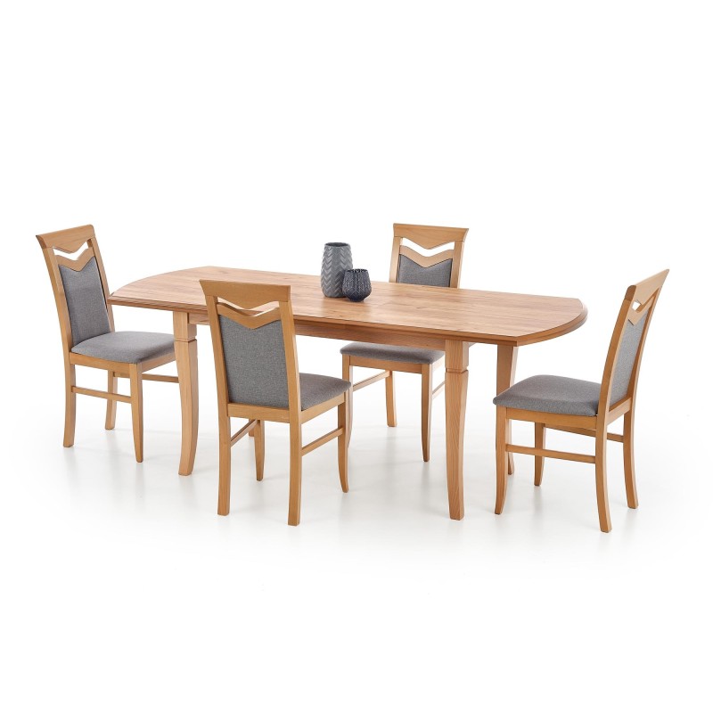 'FRYDERYK 160/240 cm Craft Oak Color Table' 'FRYDERYK 160/240 cm Craft Oak Color Table'