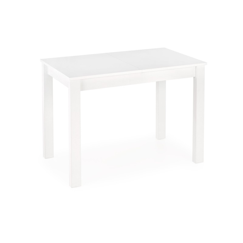 'GINO Extendable Table Top - White, Legs - White' 'GINO Extendable Table Top - White, Legs - White'