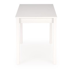 'GINO Extendable Table Top - White, Legs - White' 'GINO Extendable Table Top - White, Legs - White'
